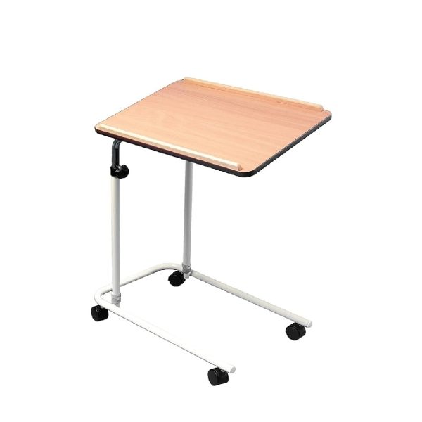 NRS Overbed Table | Height & Angle Adjustable Mobile Bed Table